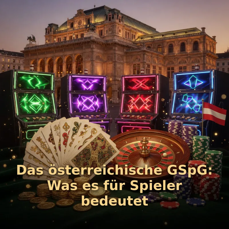 Lounge vor leuchtenden Spielautomaten
